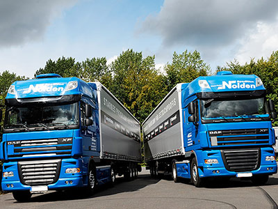 Nolden Logistics GmbH Lkws Frontaufnahme